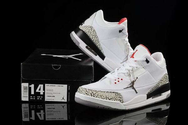 Jordan 3 Men Big Size--002